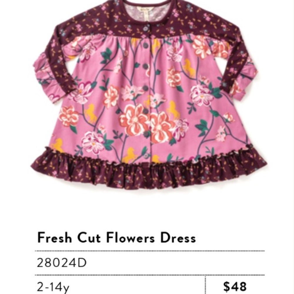 Matilda Jane Fresh Cut Flowers Dress- NWT - Dec 2019